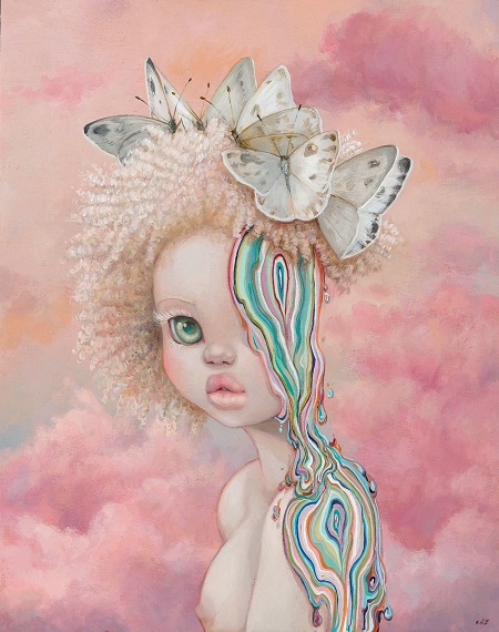 Camilla d'Errico,"Umoja" - oil on wood panel | obras de arte pop contemporaneo, pinturas, surrealismo pop, art pictures inspiration | art selecta Camilla d'Errico,"Umoja" - oil on wood panel | obras de arte pop contemporaneo, pinturas, surrealismo pop, art pictures inspiration | art selecta