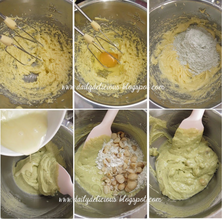 dailydelicious Green tea White chocolate muffins
