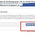 Delete your facebook account permanently!