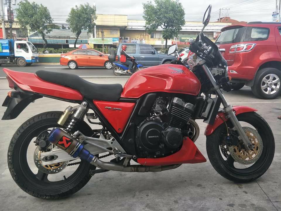 Дальняк на cb400sf
