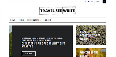 Travel See Write - a travel blog by Archana travel-blog