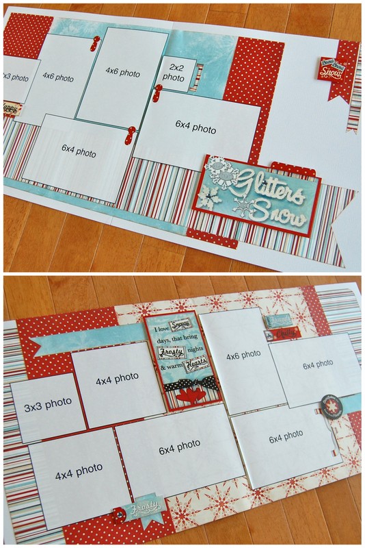 SCRAPBOOK GENERATION Six new layouts kits!