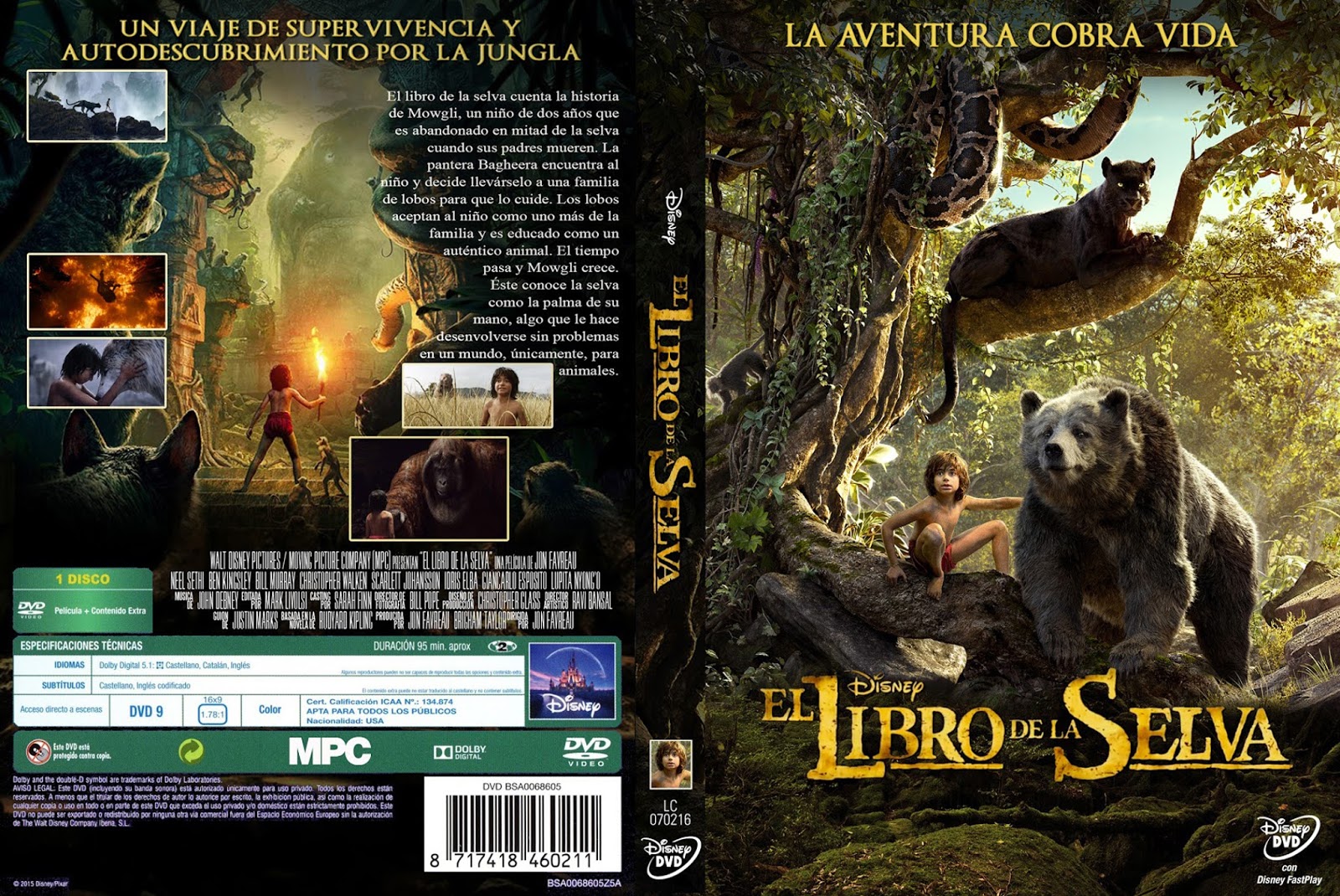 riodvd El Libro de La Selva