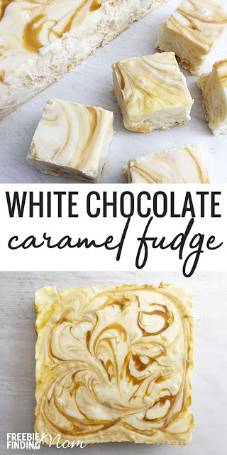Delicious White Chocolate Caramel Fudge Recipe #recipe Delicious White Chocolate Caramel Fudge Recipe