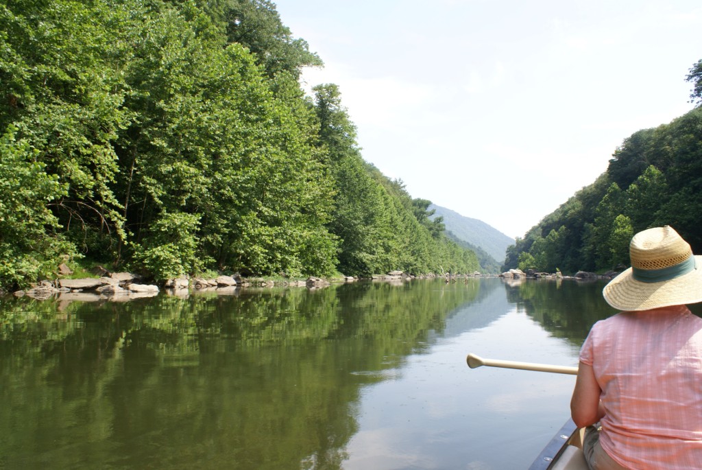 Hidden Bend Retreat, Romney West Virginia Canoe Trip Through the Trough