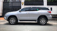 Màu ngoại thất Toyota Fortuner 2.7V 4x4 AT 2016 Toyota Fortuner 2.7V 4x4 AT 2016 đã qua sử dụng màu Bạc