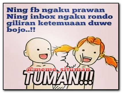 Meme tuman bahasa jawa Meme tuman bahasa jawa