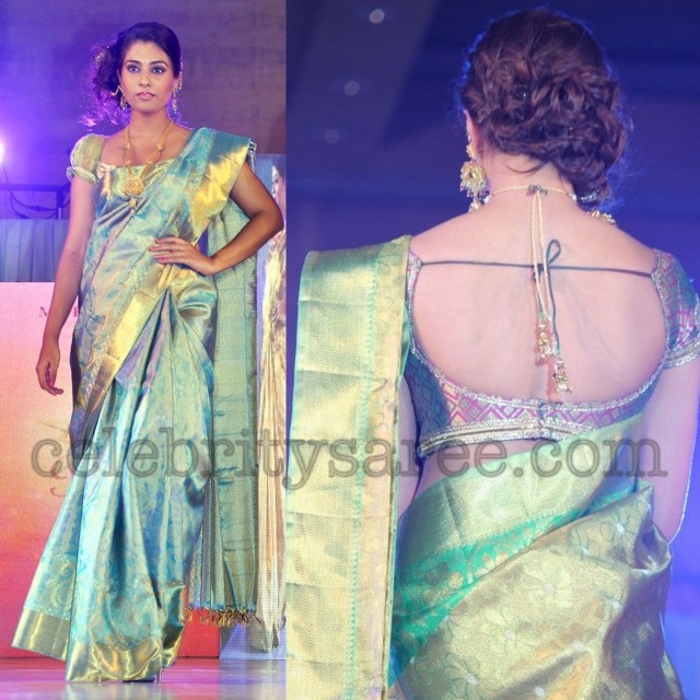 Palam Silks Back Neck Blouses - Saree Blouse Patterns