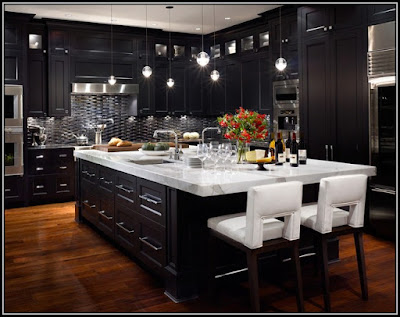 15 Fashionable Black Designs Fits Most Kitchen Cabinets Designs - Decor ...