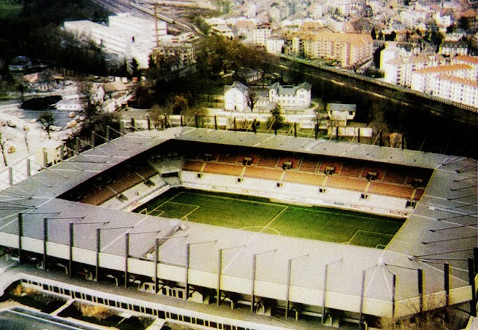 Stadium view. LA MEINAU.