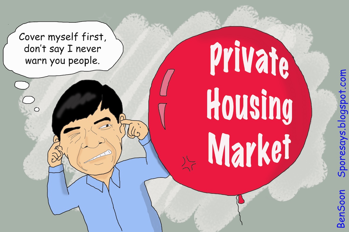 Spore Says Political Cartoon Private Property Market