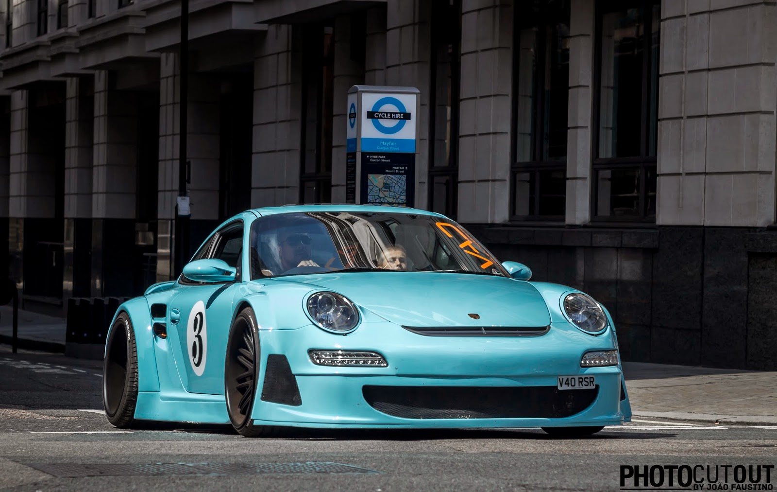 Photocutout Widebody Porsche 997 Rsr From Vad