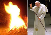 Flaming Pope