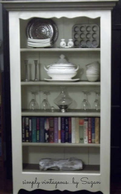 Annie Sloan, painted, bookcase, 