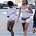 Mel B pictured on a rare outing with her daughter Angel as they attend America's Got Talent showcase in California