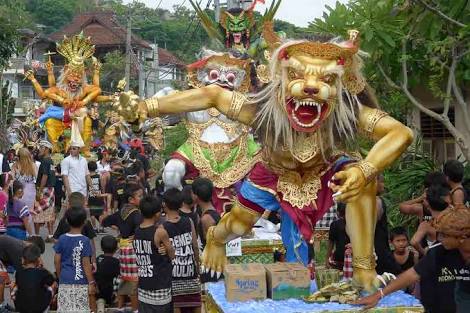 Festival Ogoh Ogoh Lampung Timur Di Ikuti 5 Kecamatan