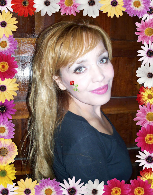 Graciasss mamá por estas flores y la foto!!