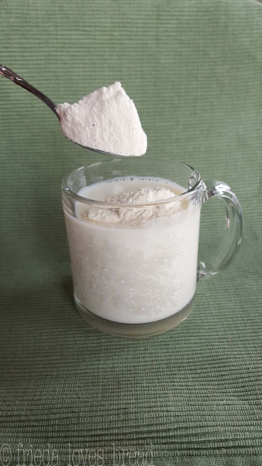 Frieda Loves Bread Instant Egg Nog Drink Mix Enjoy Year Round!