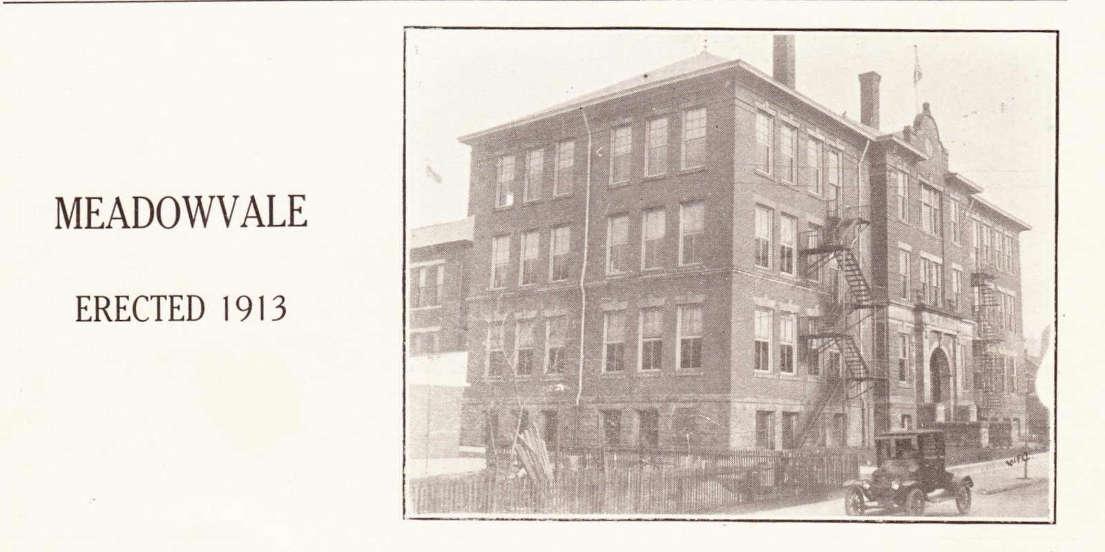 Vintage Johnstown Meadowvale School