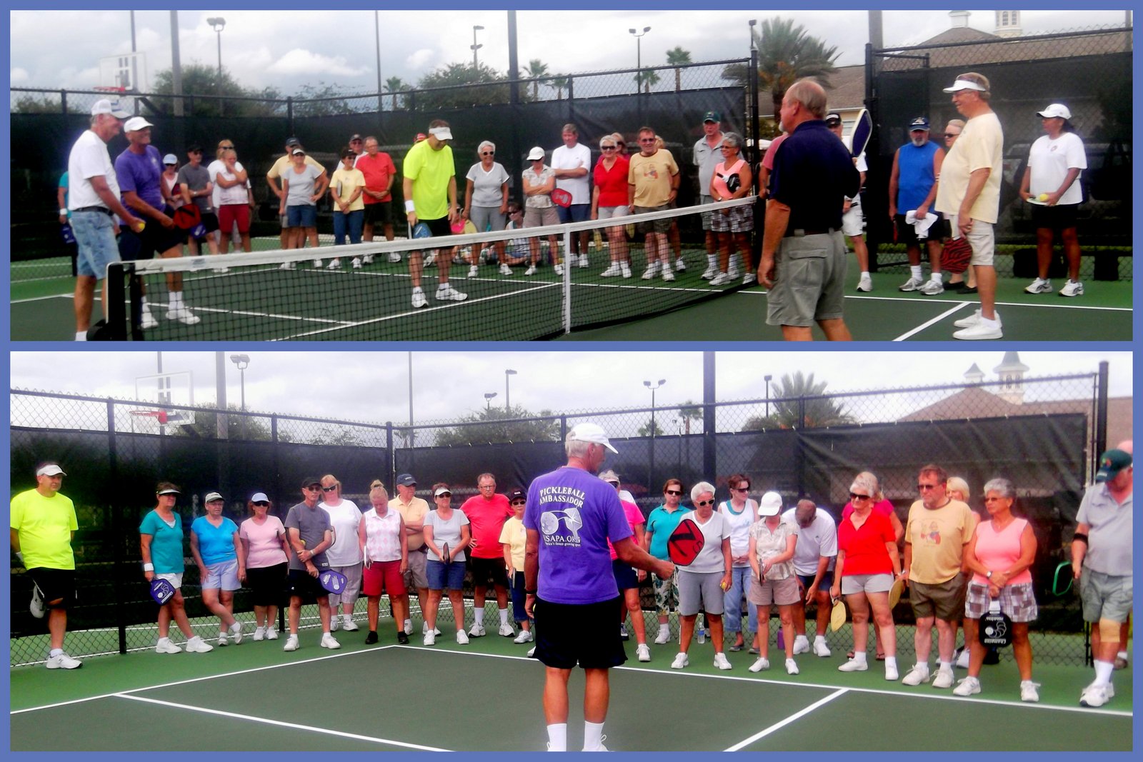 FLORIDA PICKLERS Pickleball Clinic at SumerGlen