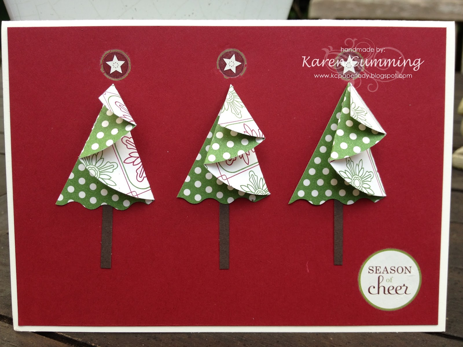 PaperLady Quick Christmas Cards