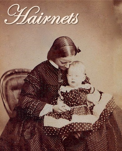civil war dress ladies hairnets
