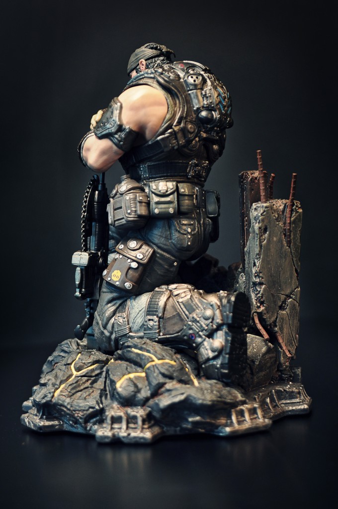 Game Elysium Gears of War 3 Imágenes de la estatua de Marcus de la