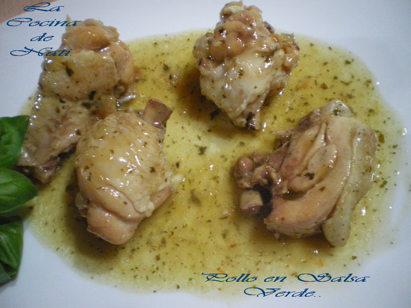 La Cocina de Nati. POLLO EN SALSA VERDE.