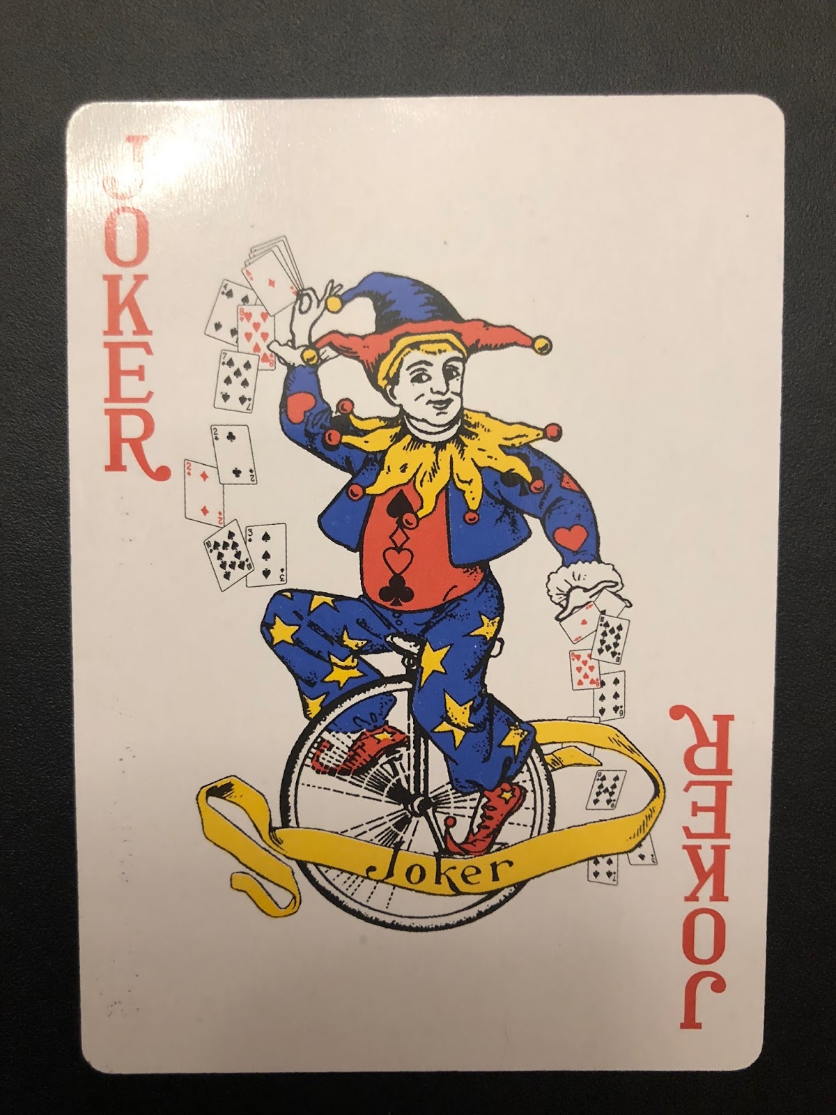 Amused by Jokers am I! Unicycle Jokers
