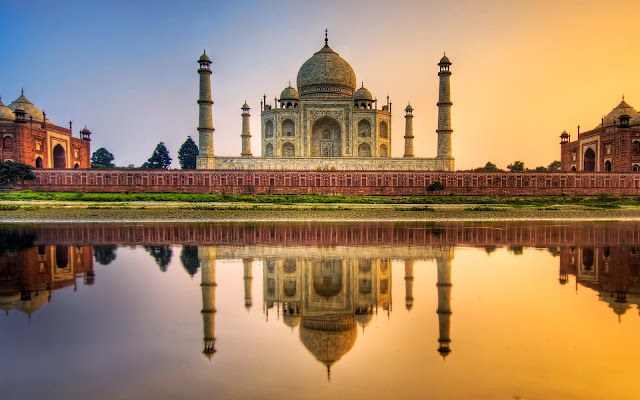 El Taj Mahal Monumento Historico de la India