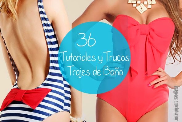 36 Diys trajes de Baño-Bikinis tutoriales y trucos
