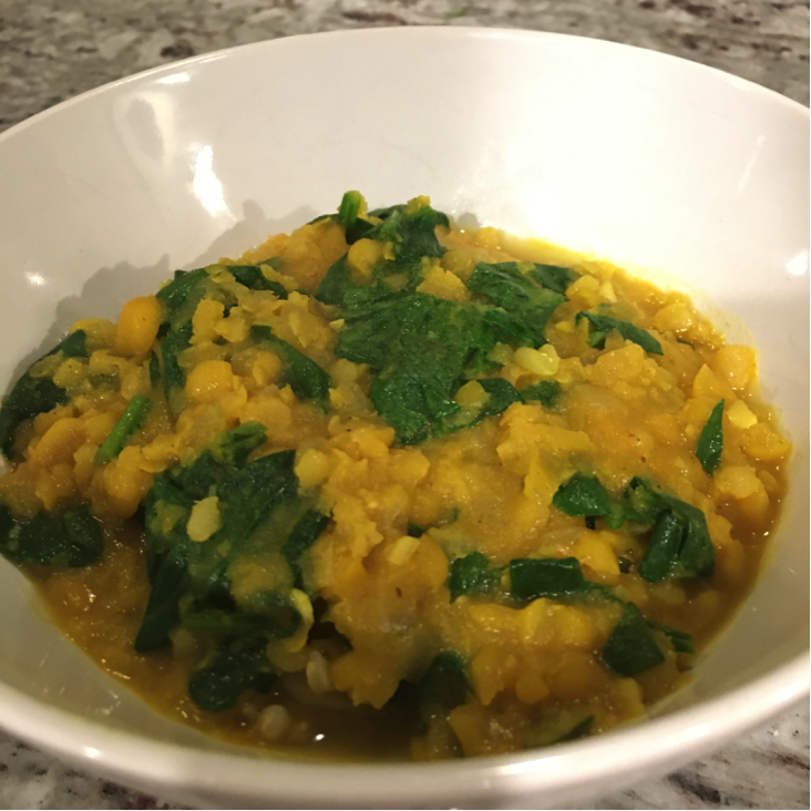Fueling Fitness Blog Recipe Review Curried Yellow Split Pea Soup with