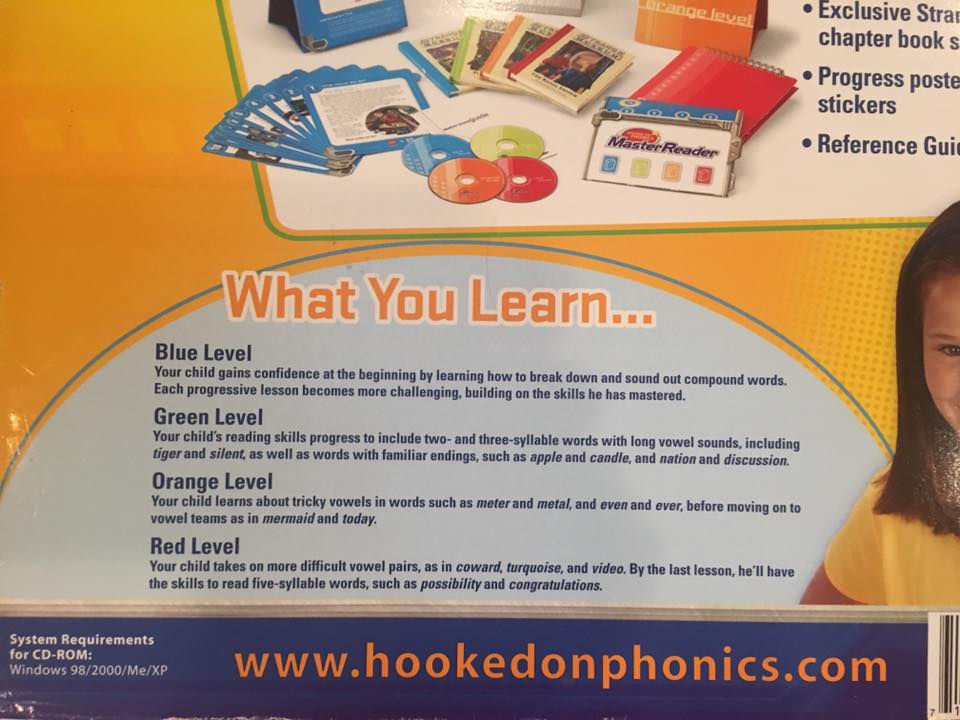 Homeschool Happenings Hooked On Phonics Master Reader