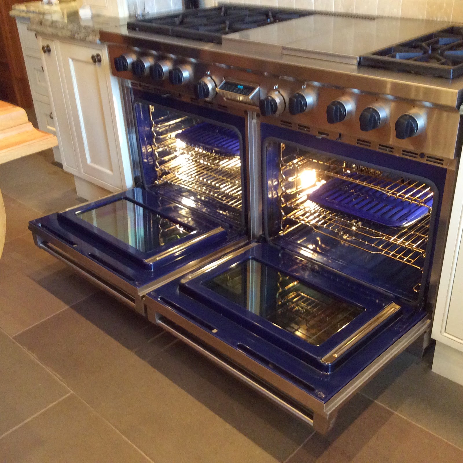 Callum Walker Interiors Wolf 60" Dual Fuel Range Cooker for Sale