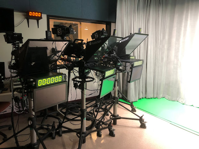 Professional TV studio