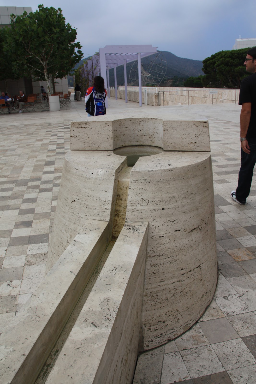 El muro vegetal: JARDÍN DEL CENTRO GETTY, LOS ANGELES