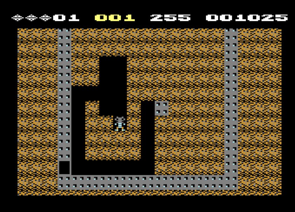 Indie Retro News Boulder Dash Senior An awesome C64 Boulder Dash