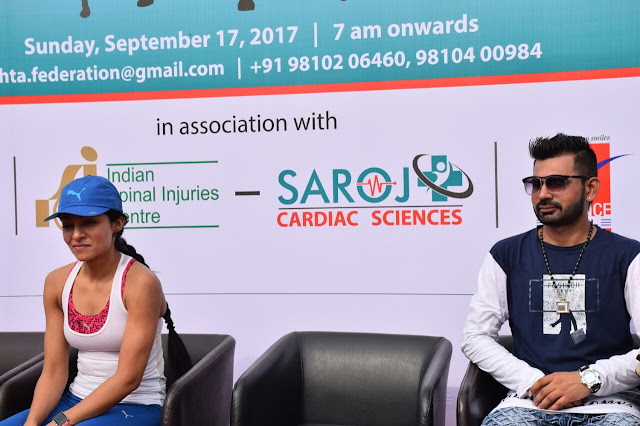 Saroj Cardiac Sciences in association with UPF conducts mini - marathon Saroj Cardiac Sciences in association with UPF conducts mini - marathon