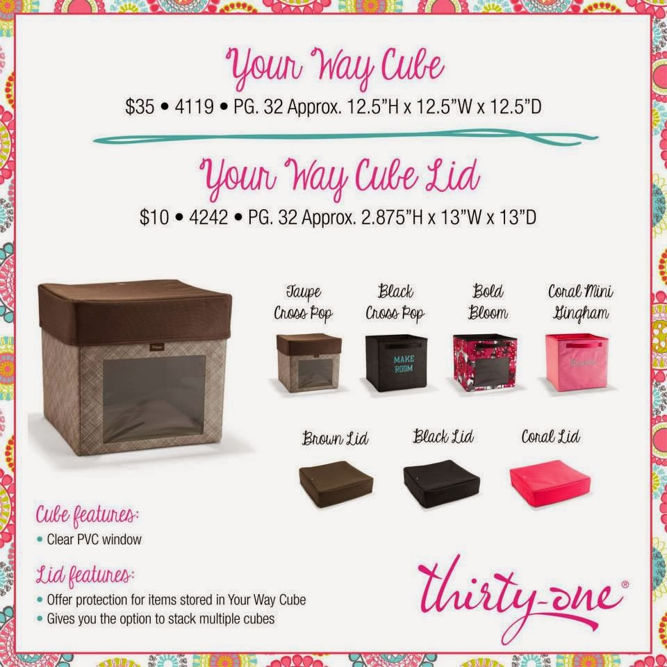 ... me to do a post about home organization, using Thirty-one products