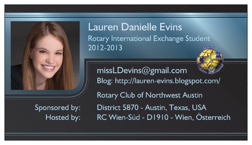 Well I Have Business Cards It S Official Now Across These Waters Well I Have Business Cards It S Official Now Rotary Blazer