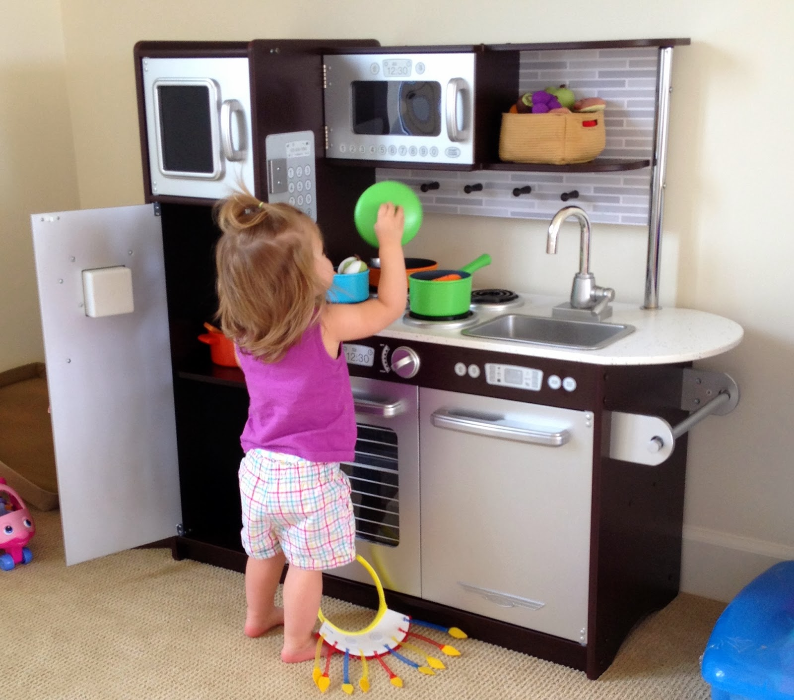 MOM.b.a. Master's of my Baby Abilities The Evolution of a Play Kitchen