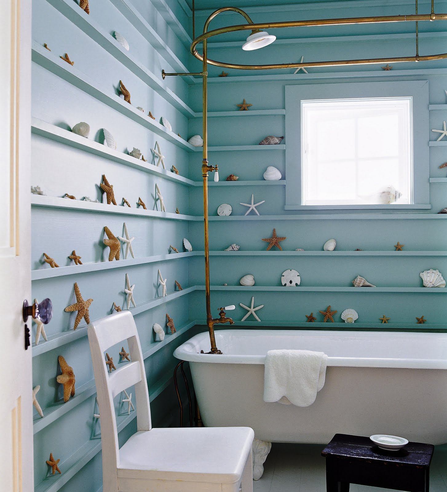 Decorated bathroom shelves. ikea laundry room cabinets design ...