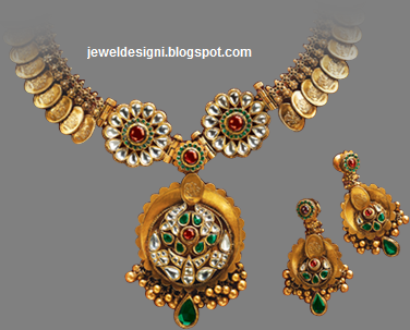 Designer Antique Diamond Necklaces Designer Antique Diamond Necklaces