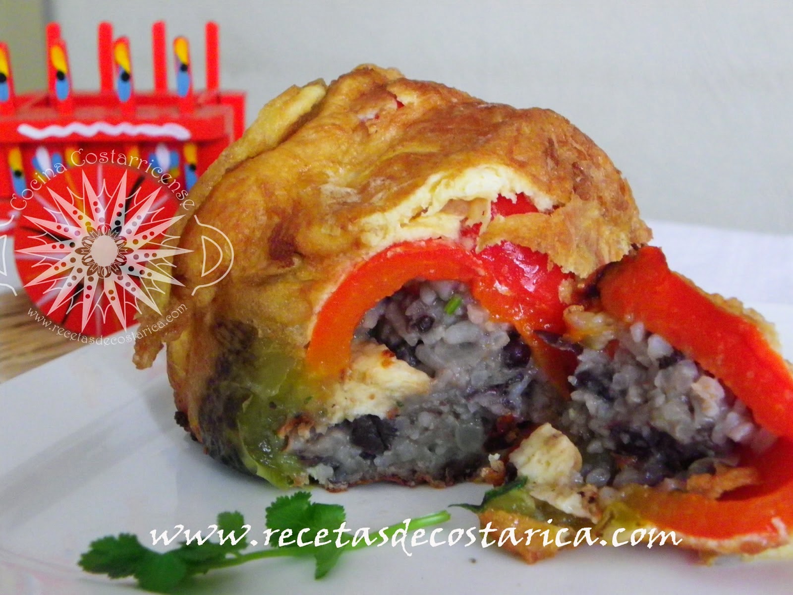 Cocina Costarricense chiles rellenos