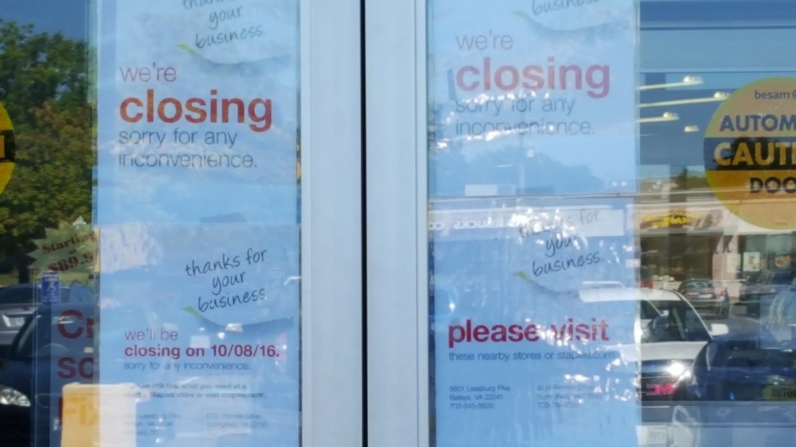 the Annandale Blog Staples at Pinecrest Plaza closing next month