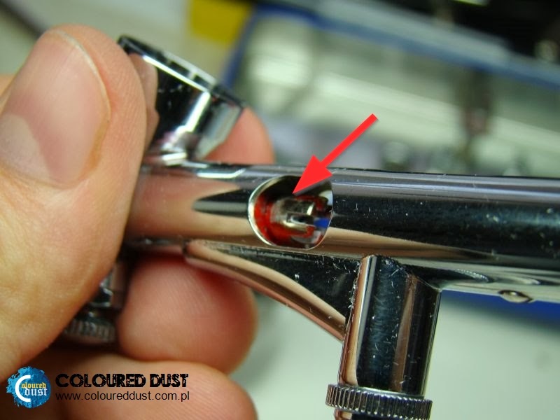 How to clean airbrush using Ultrasonic Cleaner? Coloured Dust