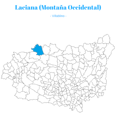Mapa Comarca de Laciana (León)