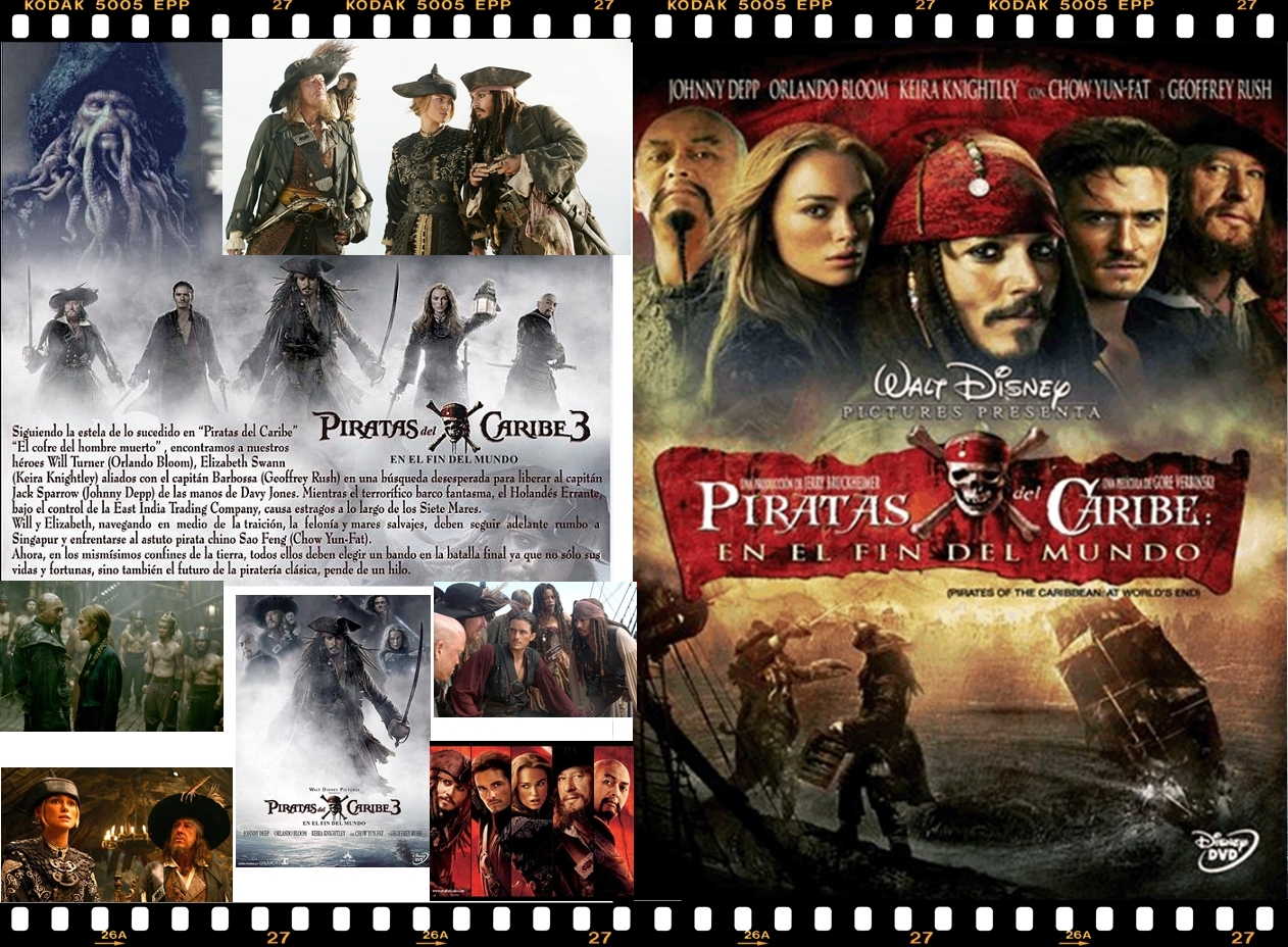Piratas del Caribe (DVD) - Saga - Freaklances Agencia