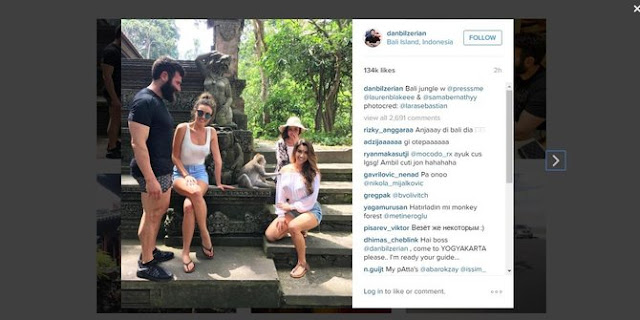 Miliader raja instagram yang doyan pesta seks ini pergi liburan di Bali