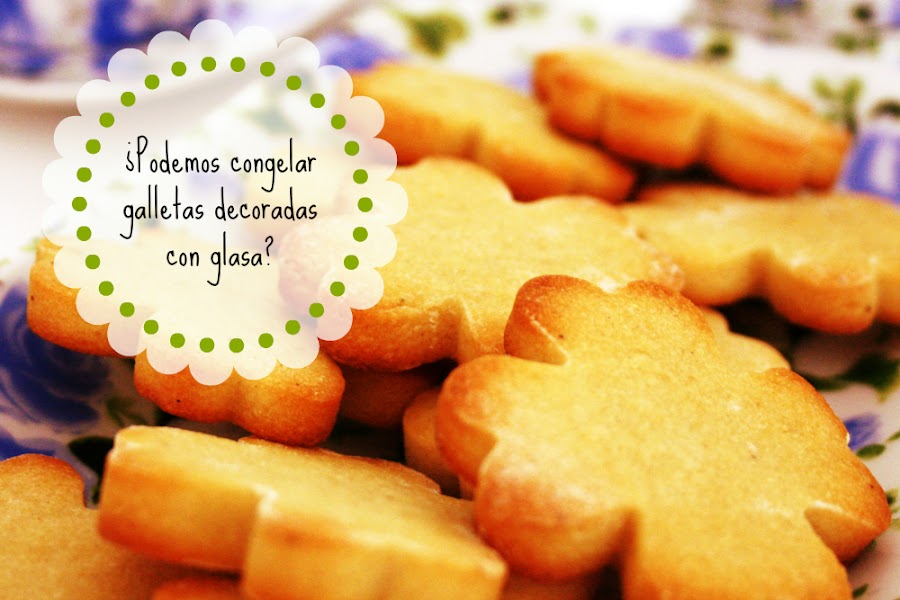 Congelación de galletas decoradas con glasa: ¿Si o no? Freezing Decorated Cookies